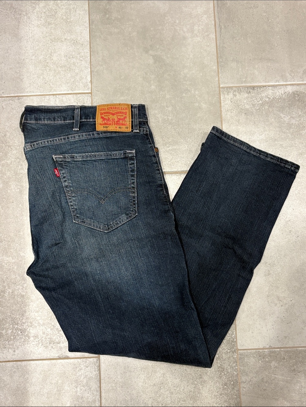 Levi’s Men’s 559 Relaxed Straight Jeans 40x32